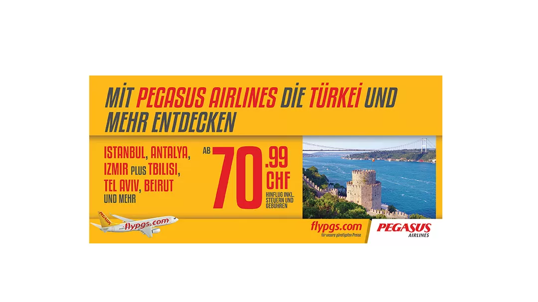 Pegasus Havayolları Reklam